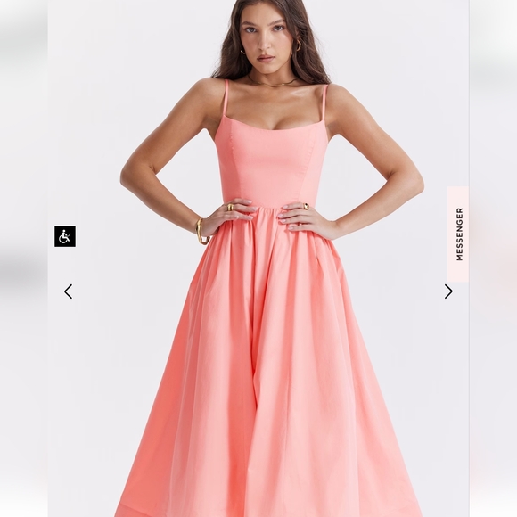 House of CB Dresses & Skirts - House of CB Lolita Apricot Corset Sundress